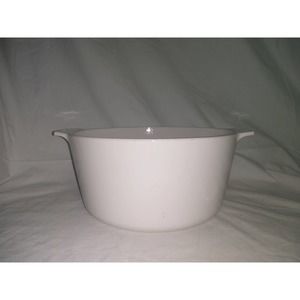 Corningware winter white U-5B 5 liter dutch oven